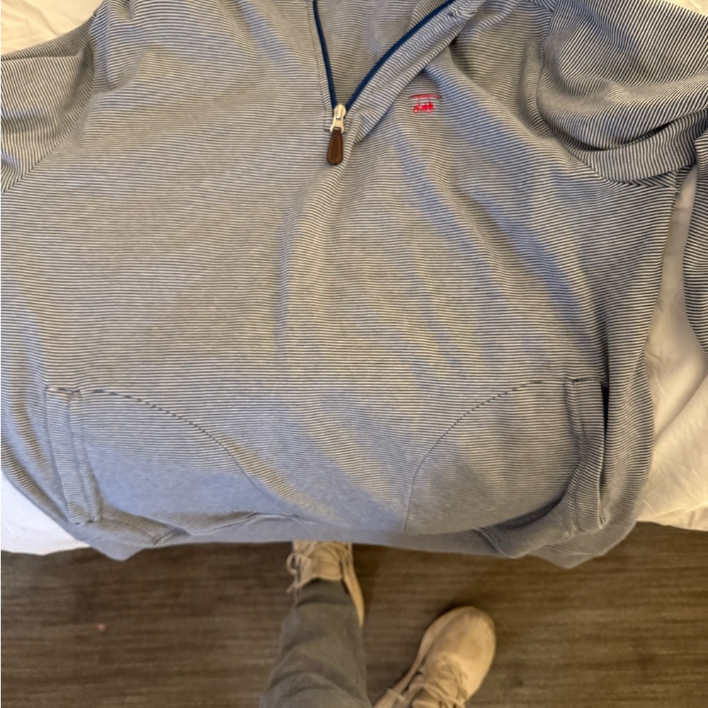 Classic Gray Zip-Up Sweater for Men